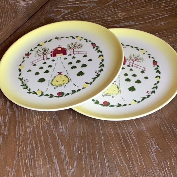 Brock of California Pottery Dinner Plates - Set of Two - Picture 7 of 7
